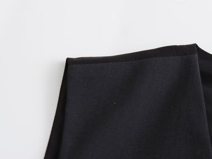 Fall Women Street Short Vest Pants Suit