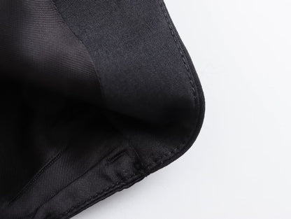 Fall Women Street Short Vest Pants Suit