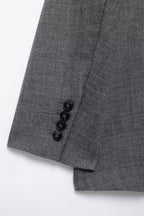 Fall Women Clothing Loose Simple Decorated Row Button Blazer