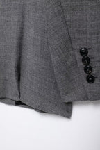 Fall Women Clothing Loose Simple Decorated Row Button Blazer