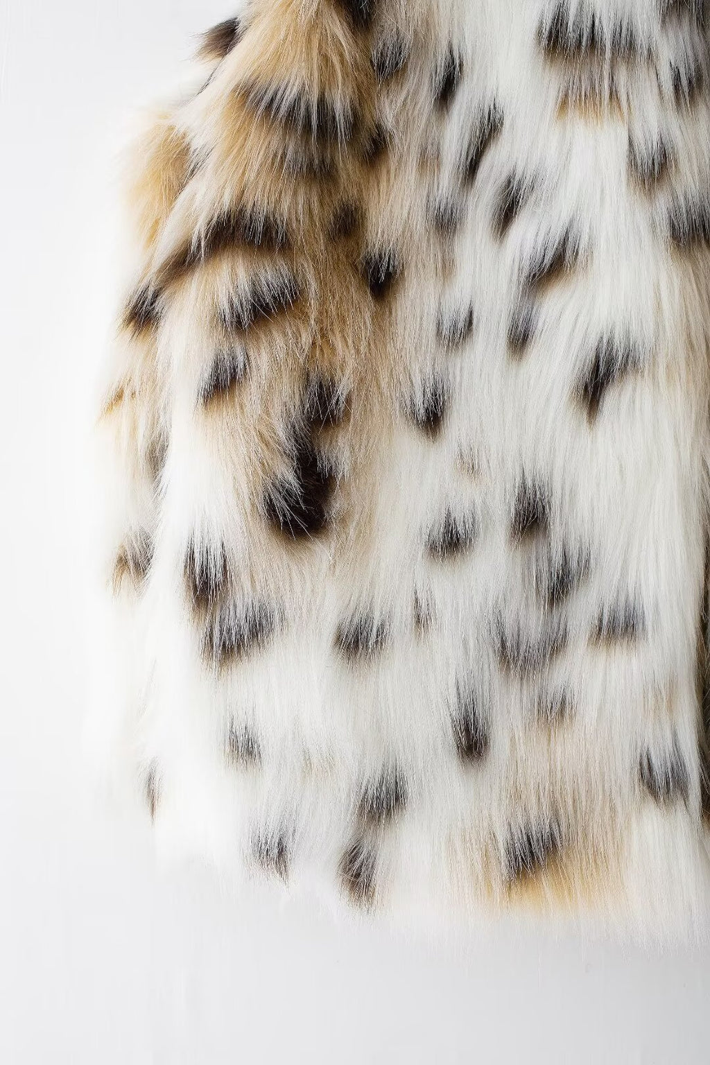 Autumn Winter Artificial Fur Effect Vest Loose Casual Sleeveless Top Women