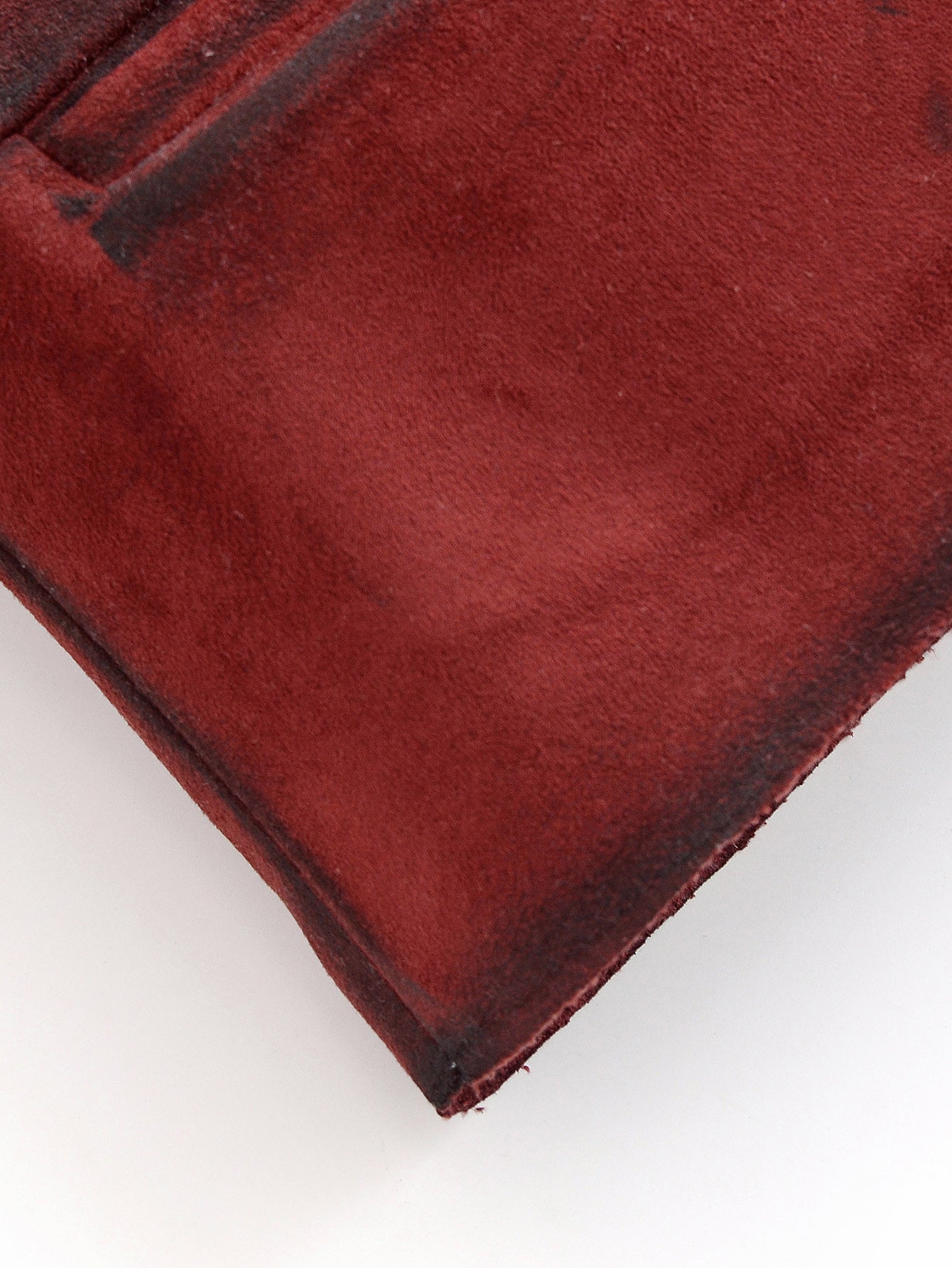 Women Clothing Autumn Street Contrast Color Decorative Suede Leather Jacket Coat