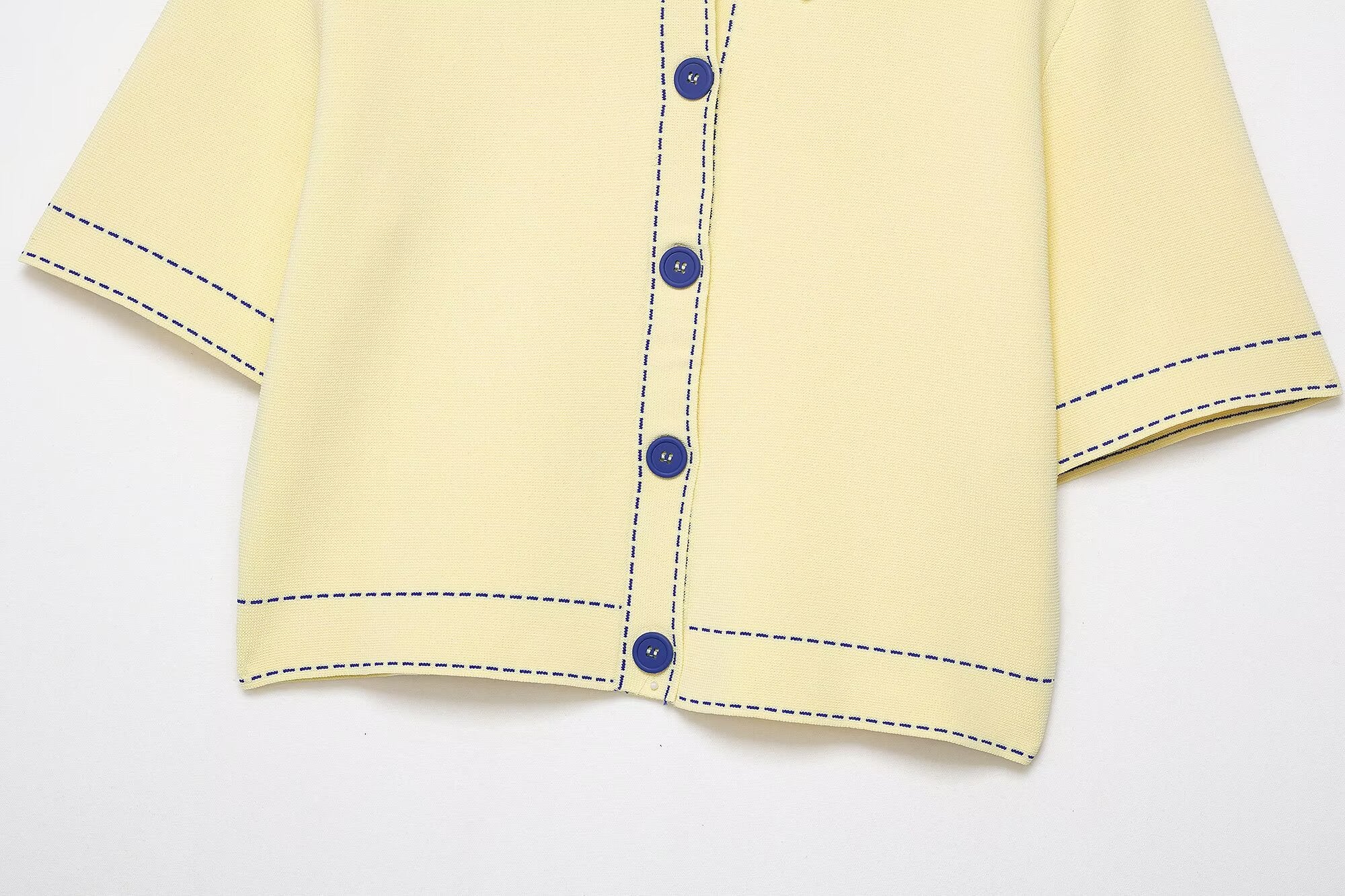 Women Clothing Summer Women Polo Shirt Slim Fit Knitted Coat Women