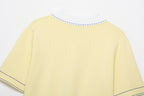Women Clothing Summer Women Polo Shirt Slim Fit Knitted Coat Women