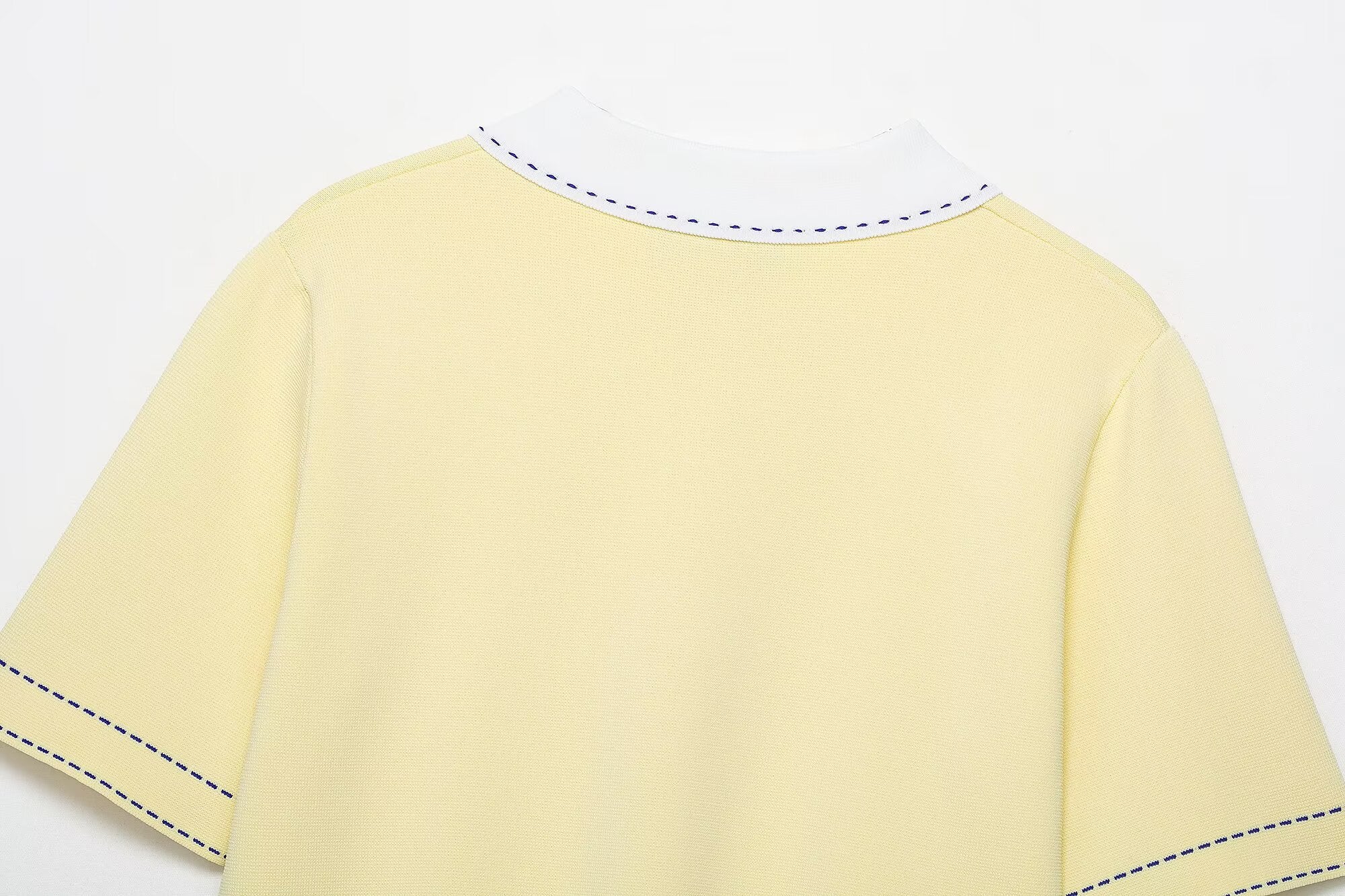Women Clothing Summer Women Polo Shirt Slim Fit Knitted Coat Women