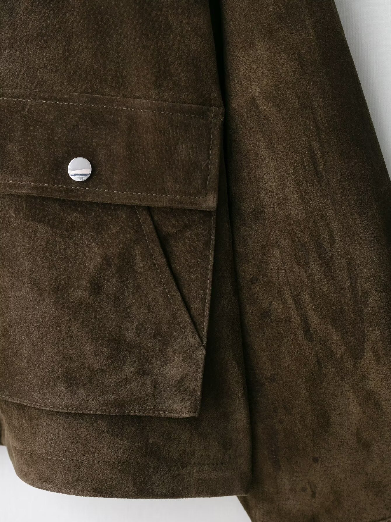 Women Clothing Autumn Retro Pure Leather Bomber Jacket Coat