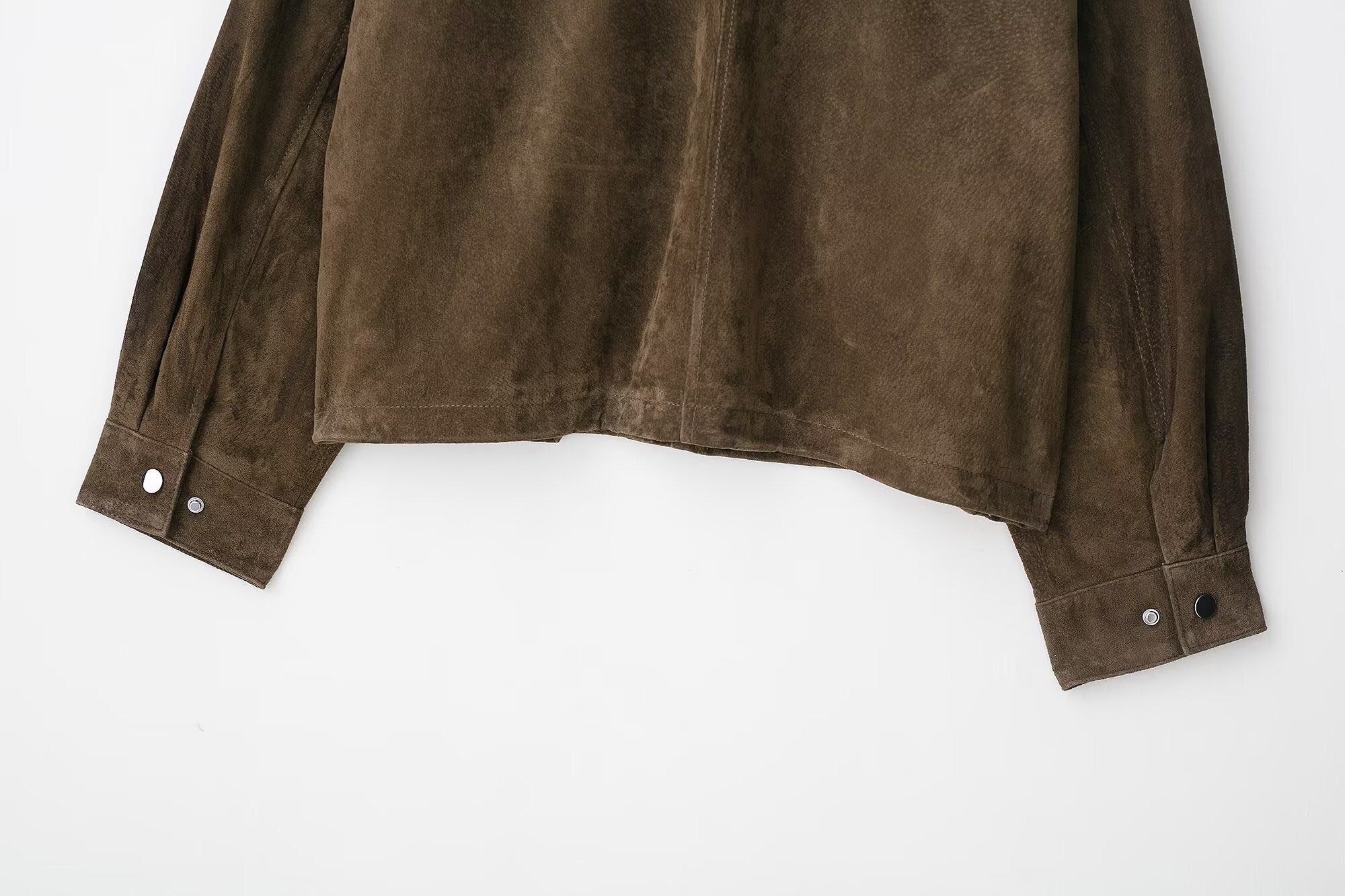 Women Clothing Autumn Retro Pure Leather Bomber Jacket Coat
