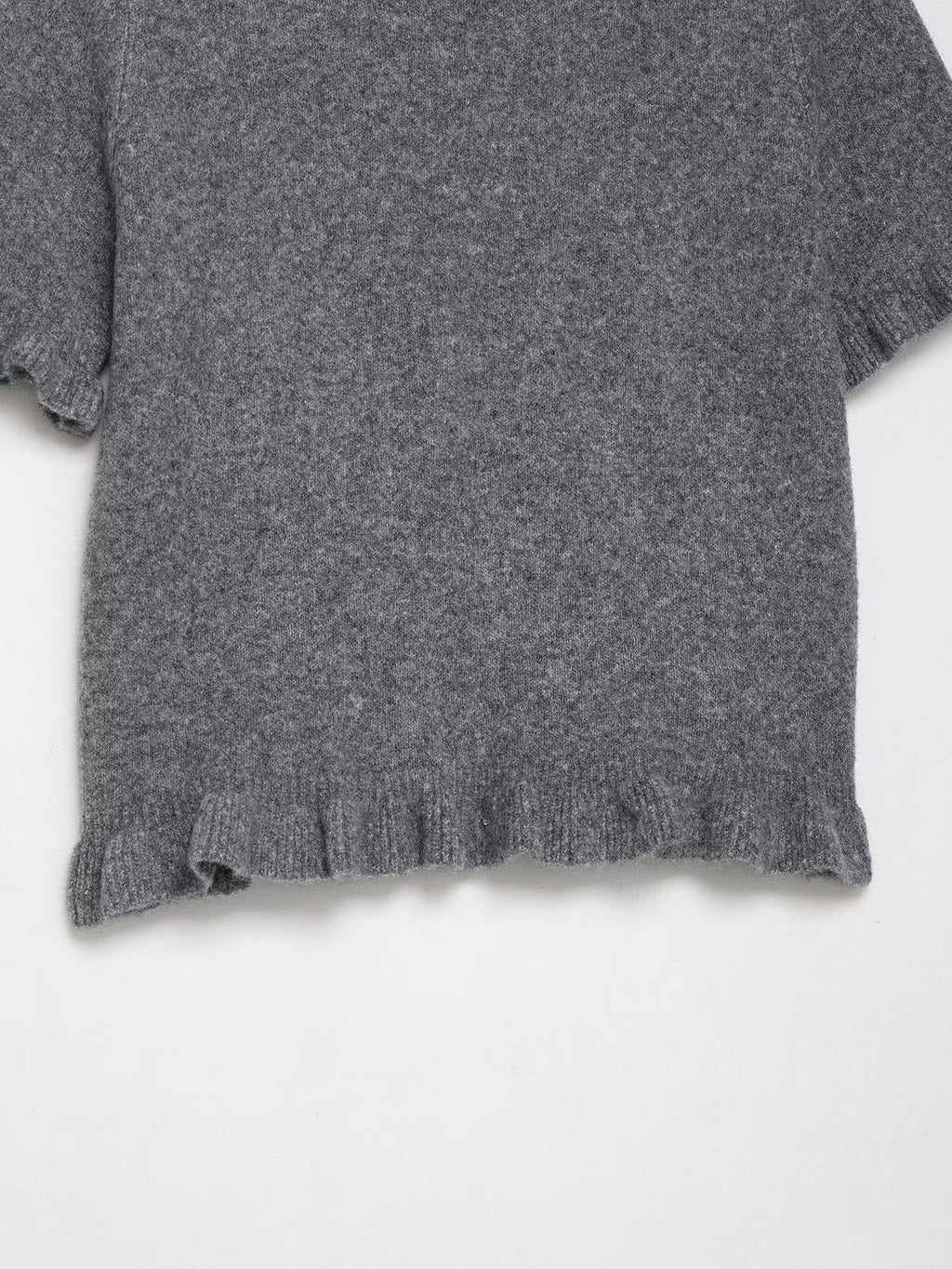 round Neck Solid Color Loose Pullover Niche Knitwear