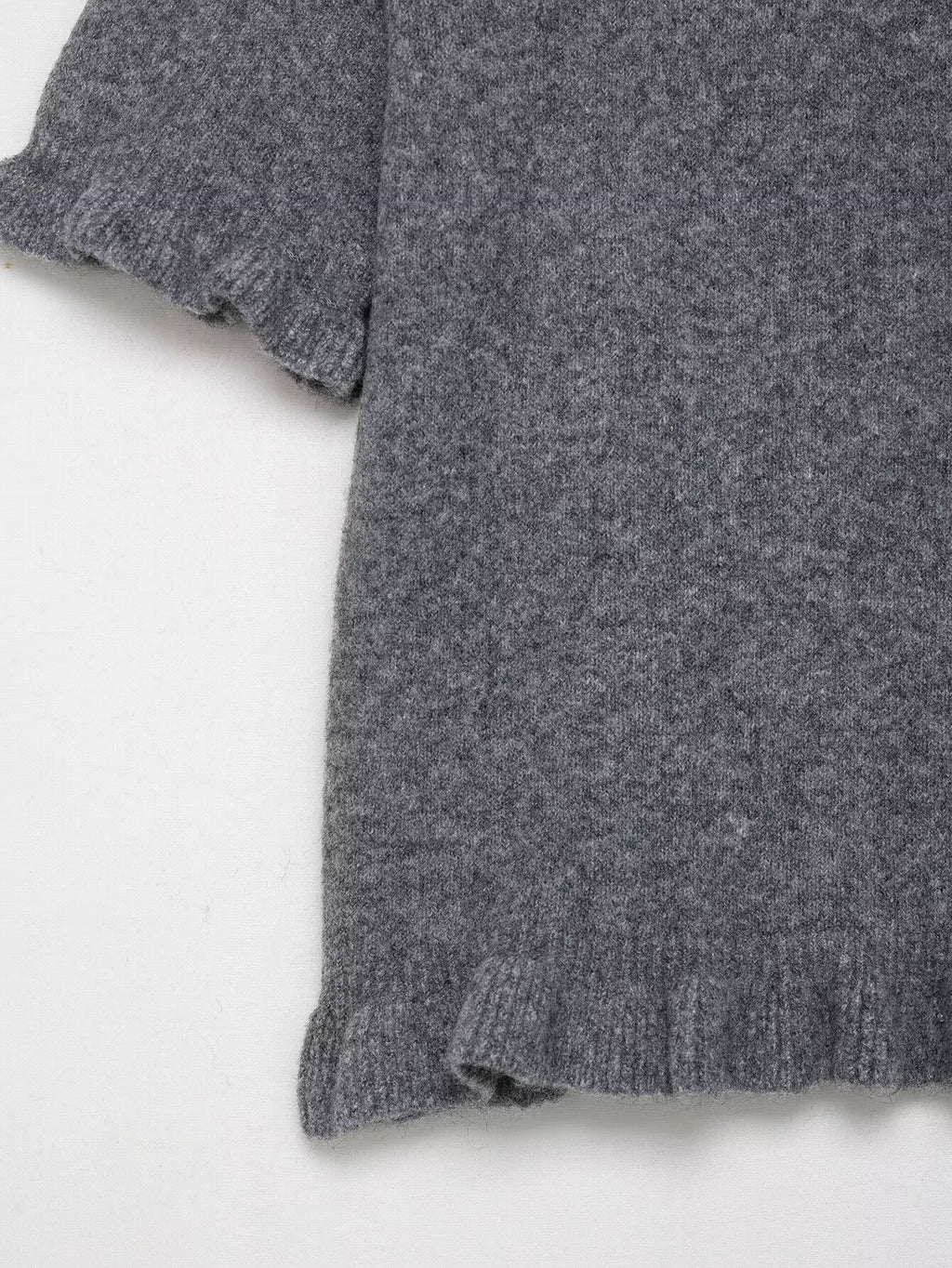 round Neck Solid Color Loose Pullover Niche Knitwear