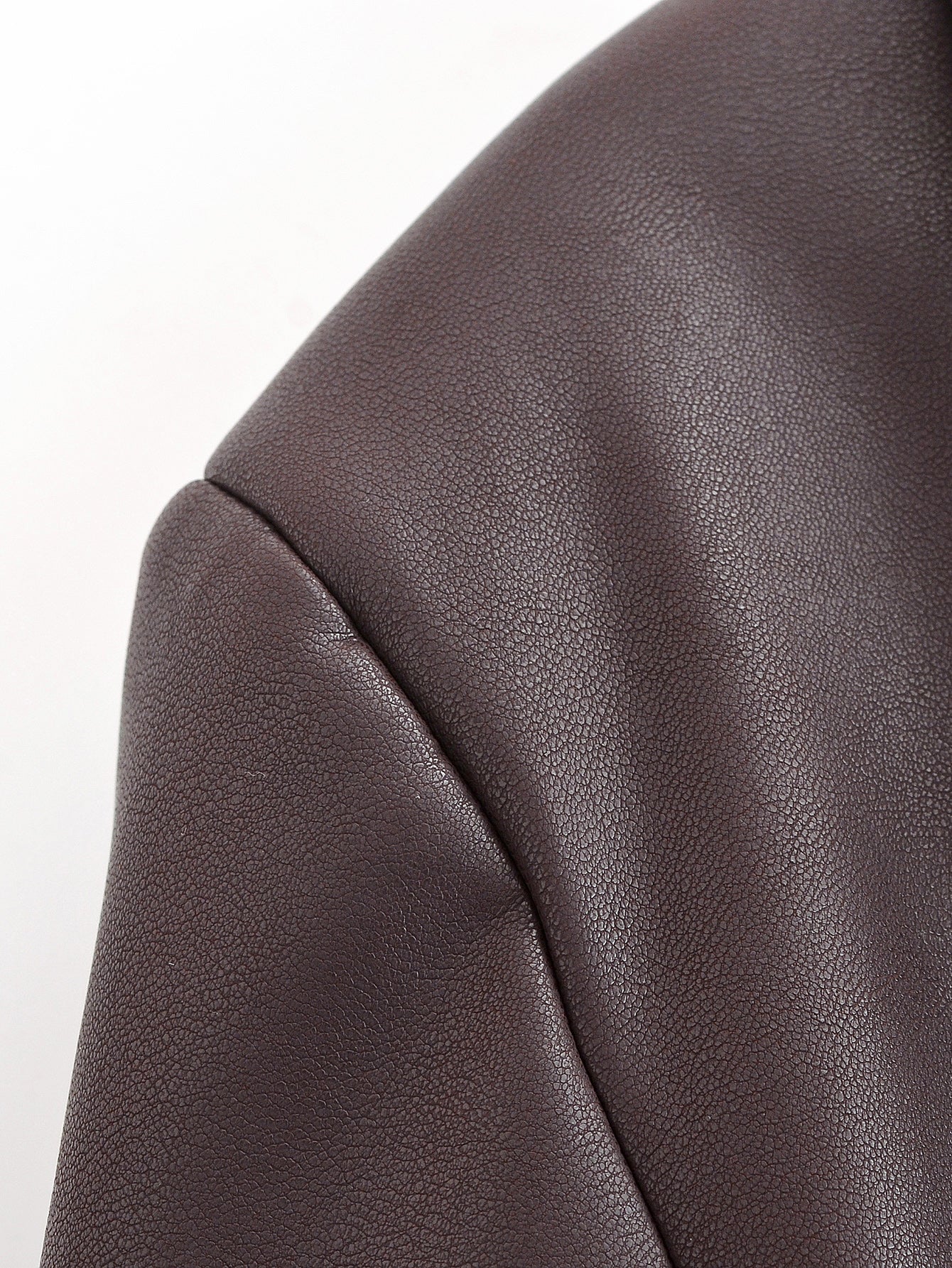 Leather Blazer Women Early Autumn Coat Retro Loose Casual Elegant Top