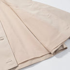Women Autumn Polo Collar Short Trench Coat
