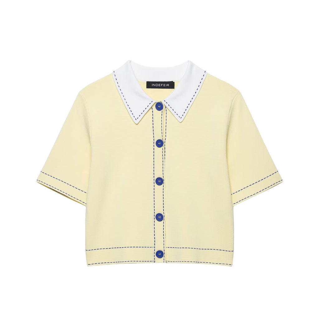 Women Shirt Loose Knitted Coat