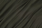 Women Clothing Autumn Lightly Mature with Belt Stitching Ruffle Midi Dress