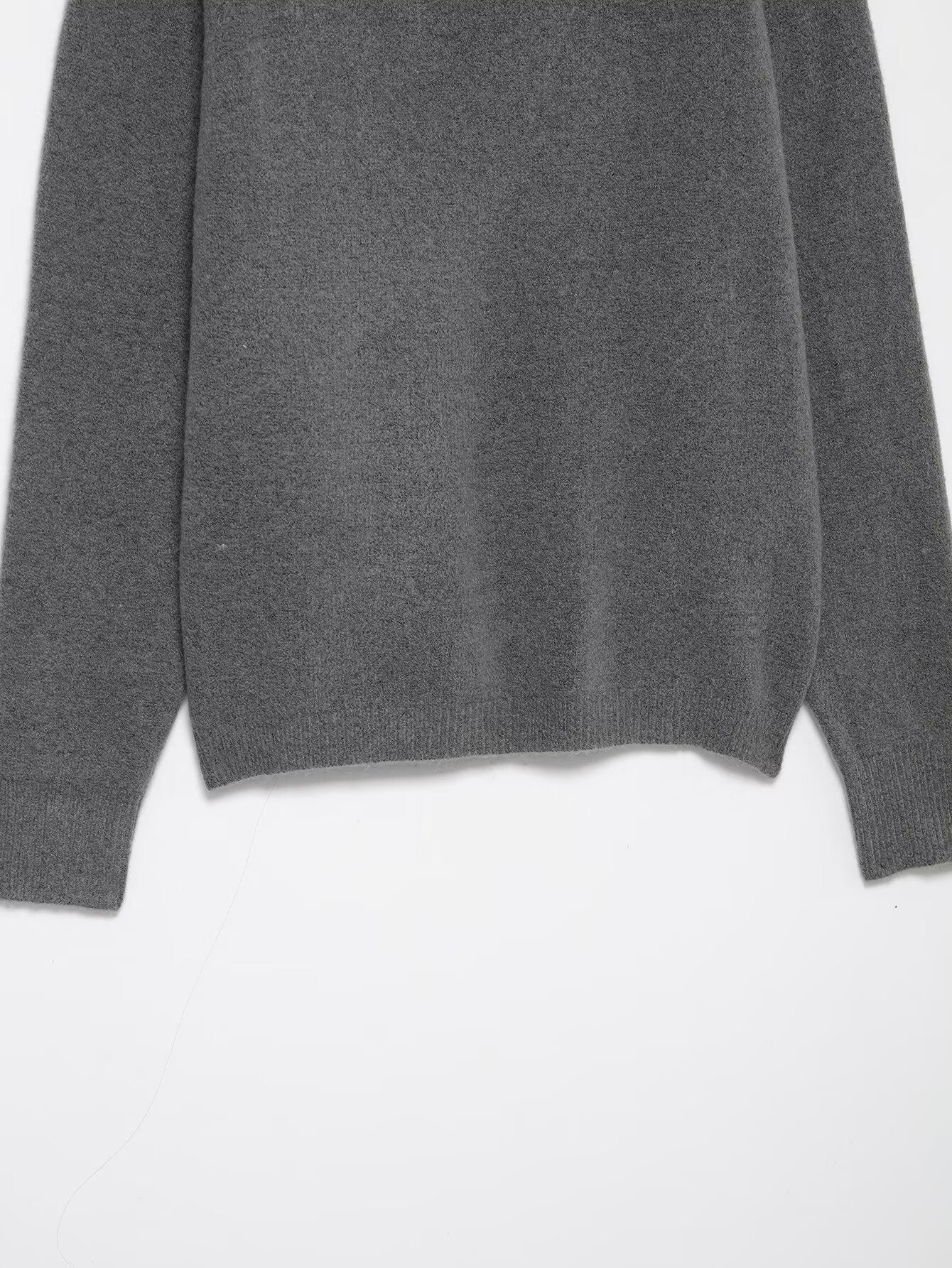 Women Clothing All Match Metal Inlaid Shoulder Baring Sweater