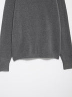 Women Clothing All Match Metal Inlaid Shoulder Baring Sweater