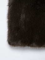 Women Clothing Artificial Fur Effect Vest