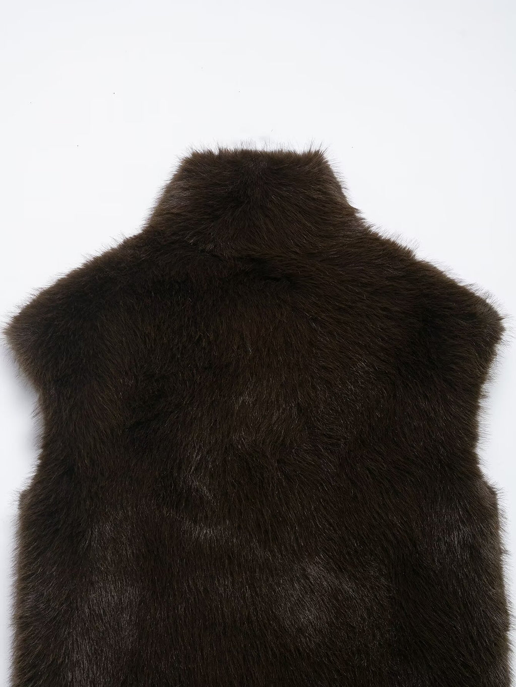 Women Clothing Artificial Fur Effect Vest