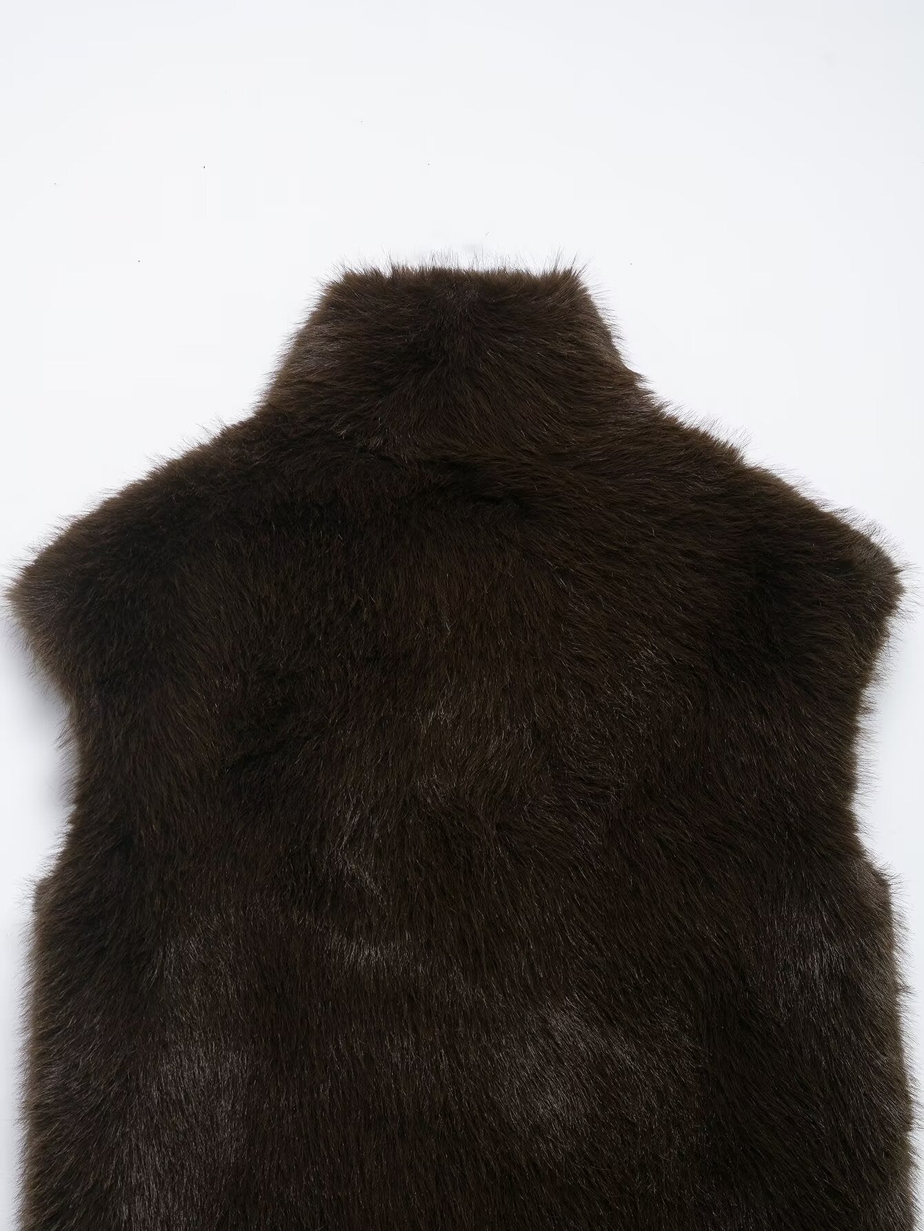 Women Clothing Artificial Fur Effect Vest