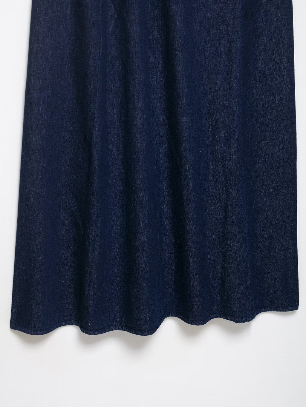Autumn Casual Women Clothing Hanging Collar Denim Dress