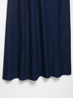 Autumn Casual Women Clothing Hanging Collar Denim Dress