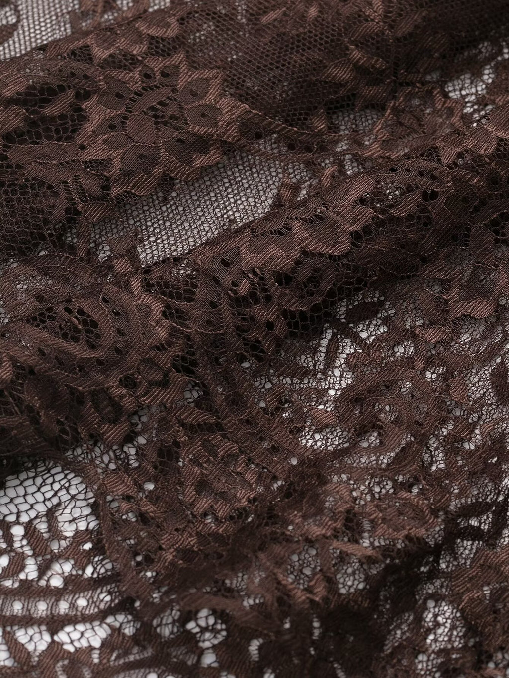 Women Clothing Winter Sexy See through Lace Stitching High Waist Skirt Long Skirt