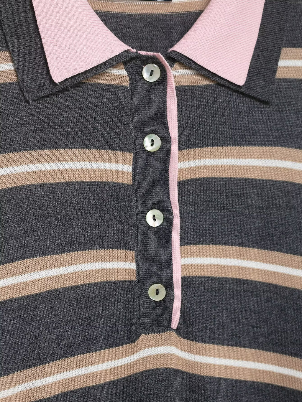 Women Casual Loose Patchwork Stripes Knitwear