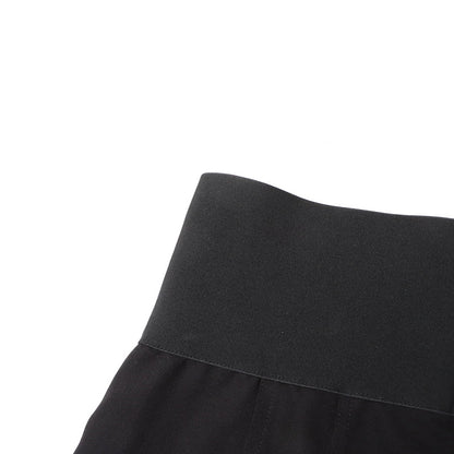 Autumn Dignified Sense of Design Belt Accessories Draping Effect High Waist Wide Leg Casual Trousers Women