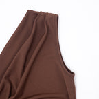 Women Clothing Autumn Winter Expensive Socialite One Shoulder Pleated Stitching Hip Fishtail Dress