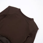 Women Clothing Autumn Winter Elegant Lady Slim Fit Long Sleeve Pleated Sheath Maxi Dress